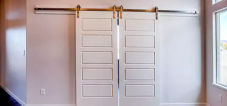 Glass Barn Door with Installation Hardware Kit Omaha