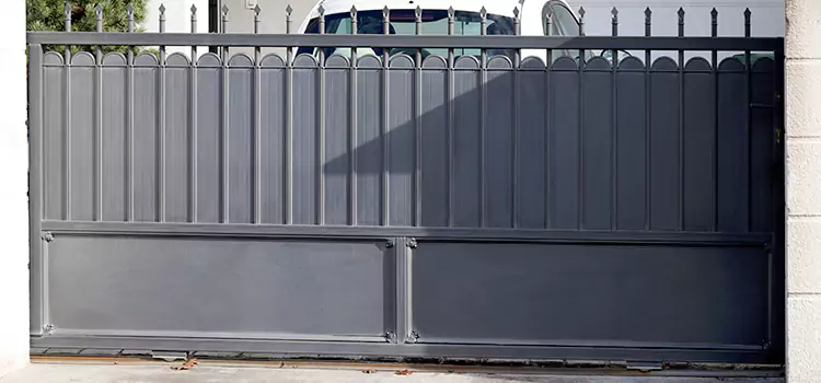 Metal Driveway Gate Installation Omaha